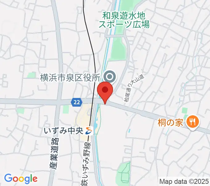スタジオブルームの地図