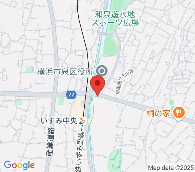 スタジオブルームの地図
