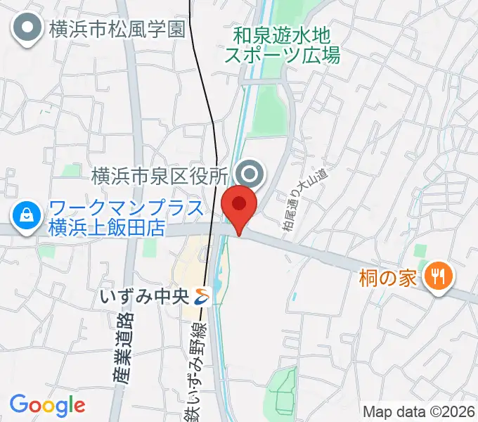 スタジオブルームの地図
