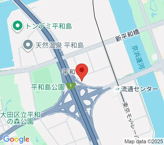 TIC Studioの地図