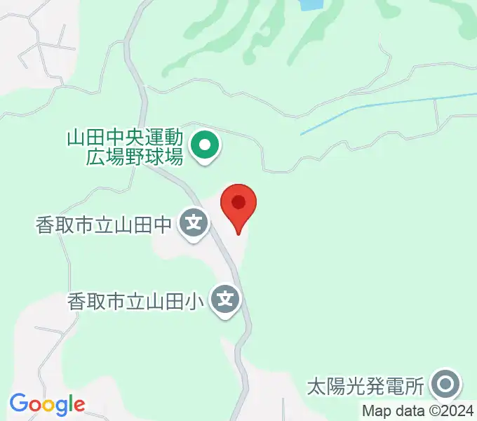 香取市山田B&G海洋センターの地図