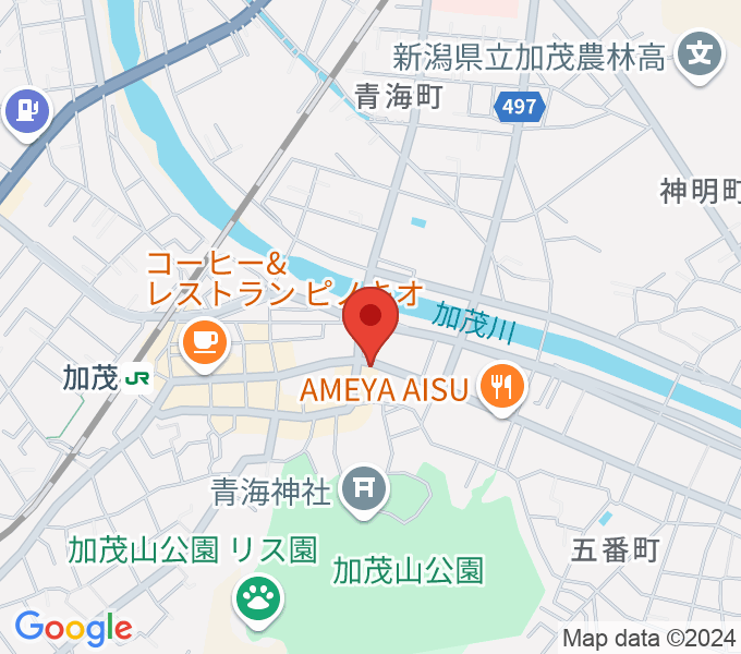 スタジオアッシュの地図