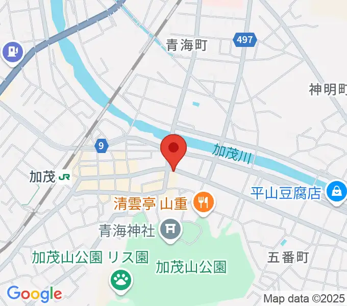 スタジオアッシュの地図