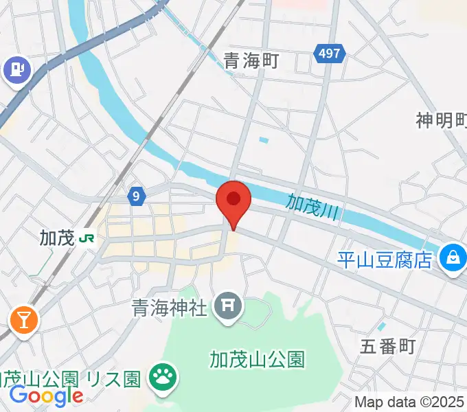 スタジオアッシュの地図