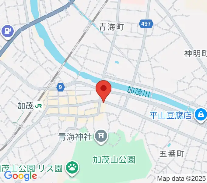 スタジオアッシュの地図