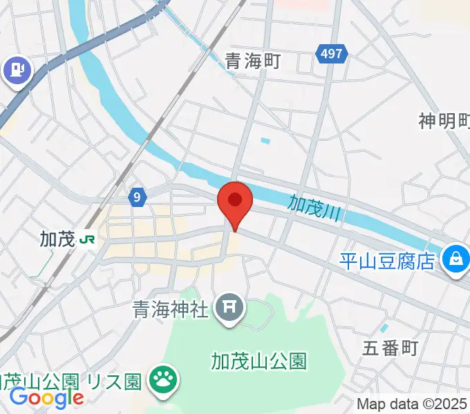 スタジオアッシュの地図