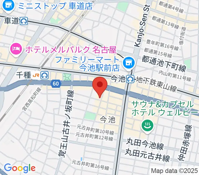 ナゴヤキネマ・ノイの地図