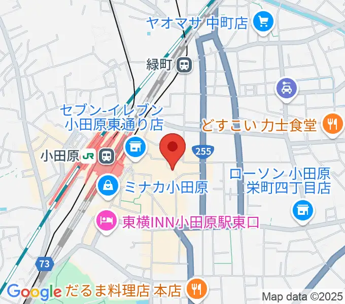 小田原シネマ館の地図