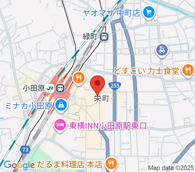 小田原シネマ館の地図