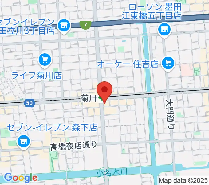 映画館ストレンジャーの地図