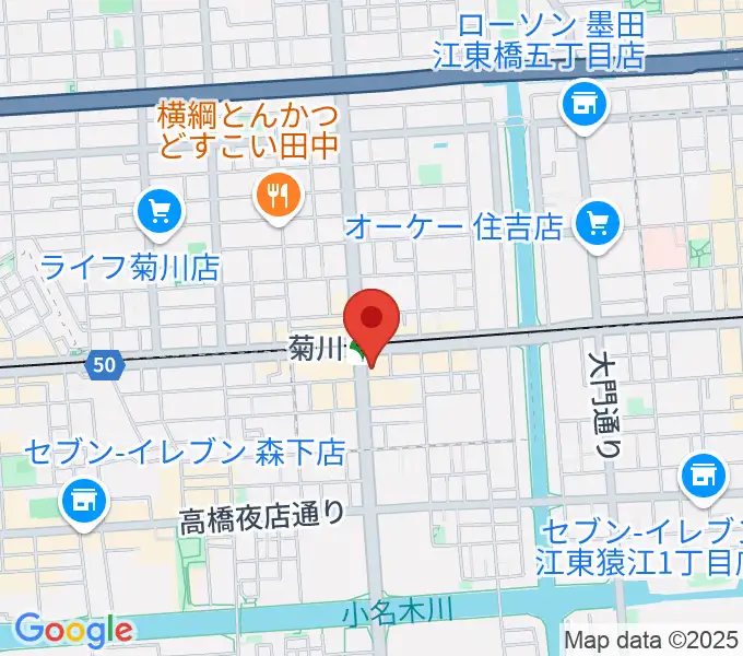 映画館ストレンジャーの地図
