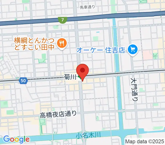 映画館ストレンジャーの地図