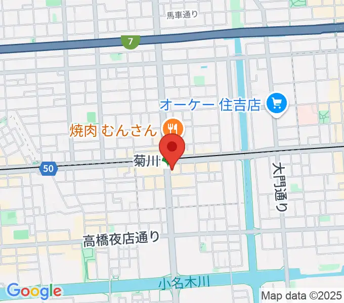 映画館ストレンジャーの地図