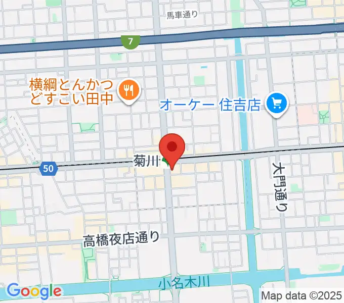 映画館ストレンジャーの地図