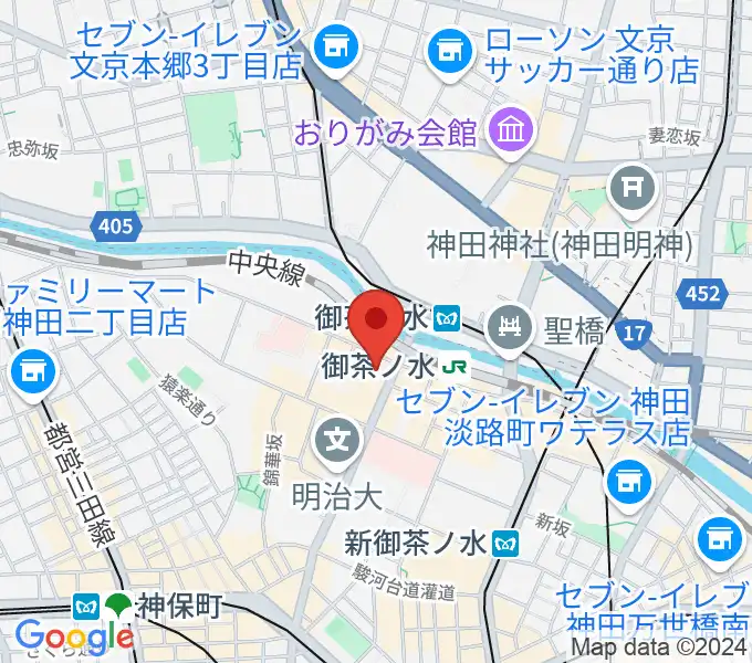 ESP GROOVE LOUNGE TOKYOの地図