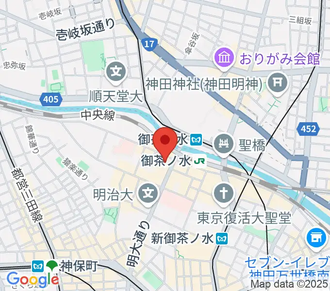 ESP GROOVE LOUNGE TOKYOの地図