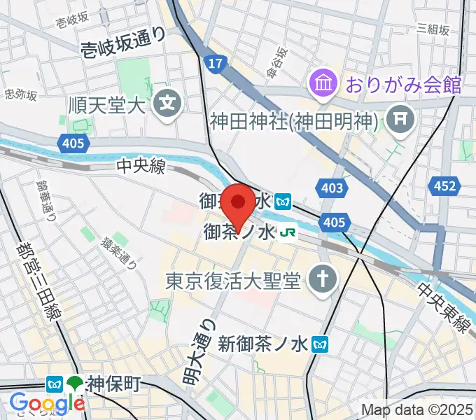 ESP GROOVE LOUNGE TOKYOの地図