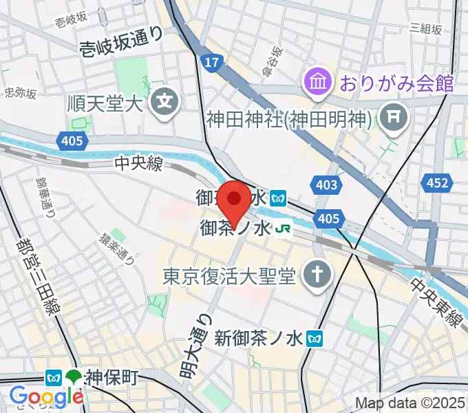 ESP GROOVE LOUNGE TOKYOの地図