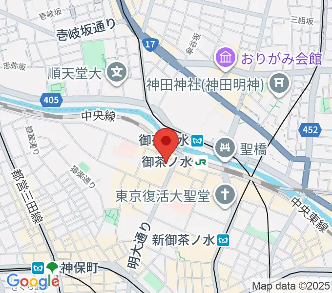 ESP GROOVE LOUNGE TOKYOの地図