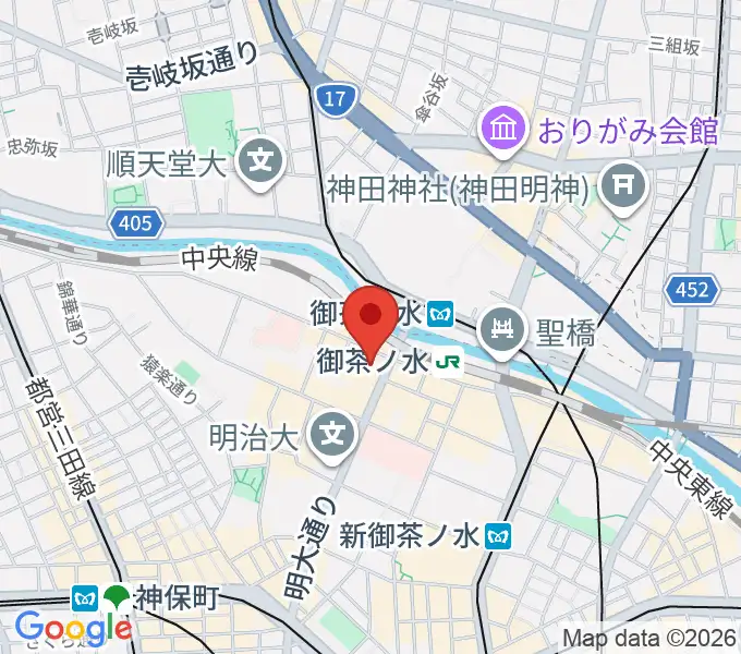 ESP GROOVE LOUNGE TOKYOの地図