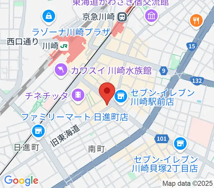 サウンドスタジオ八泉の地図