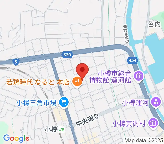 Live&studio CRU-Zの地図