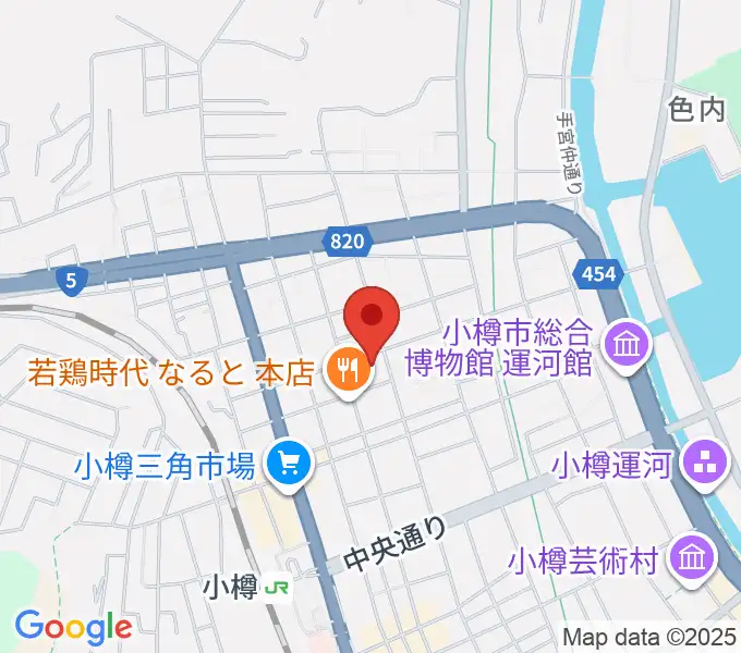 Live&studio CRU-Zの地図