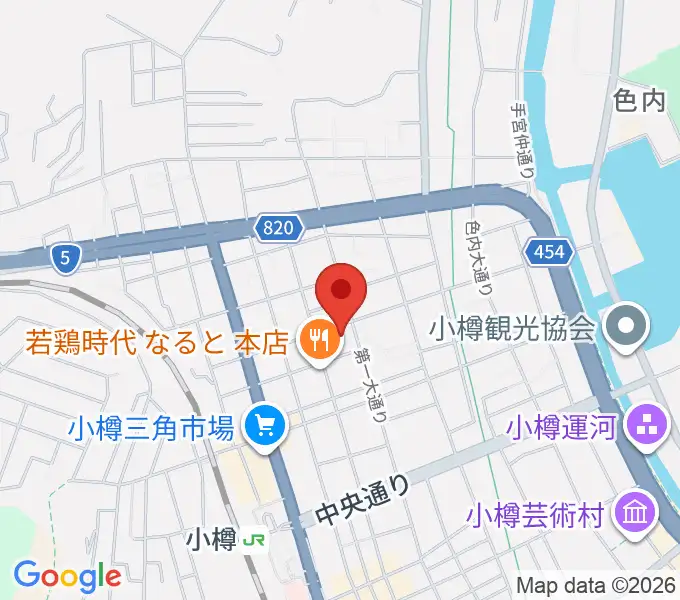 Live&studio CRU-Zの地図