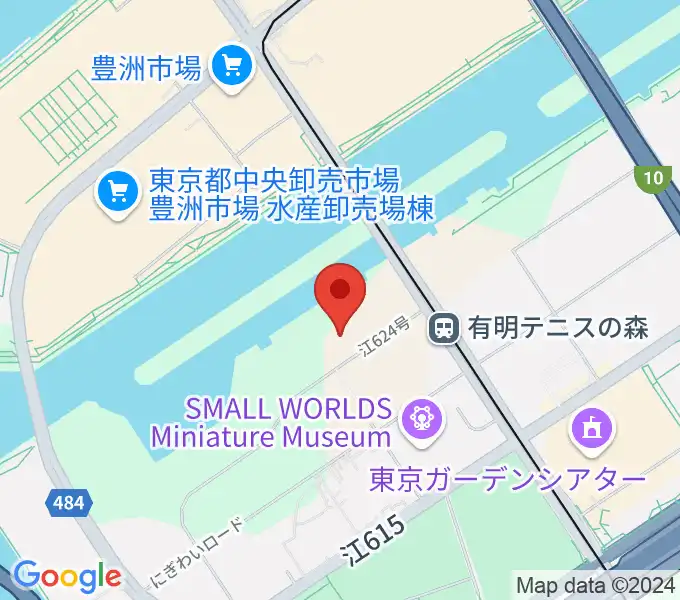 ライブドア アーバンスポーツパークの地図