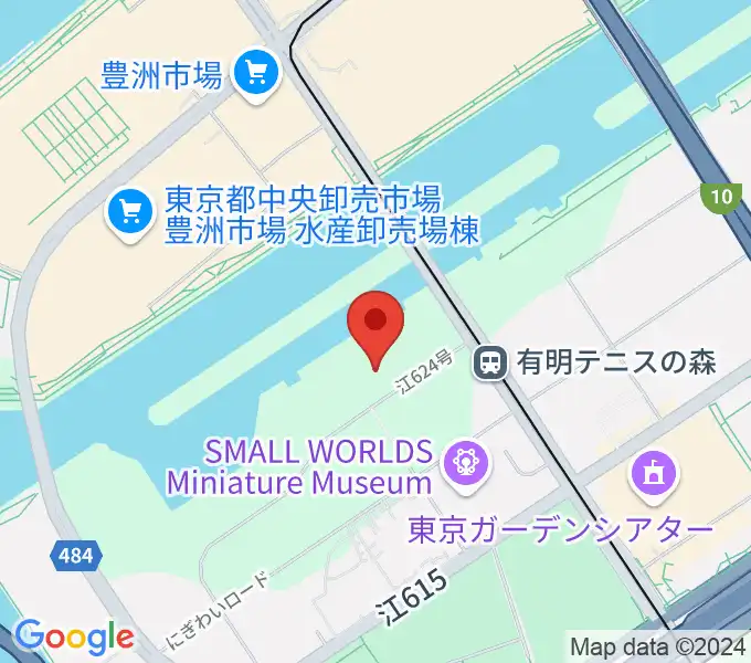 ライブドア アーバンスポーツパークの地図