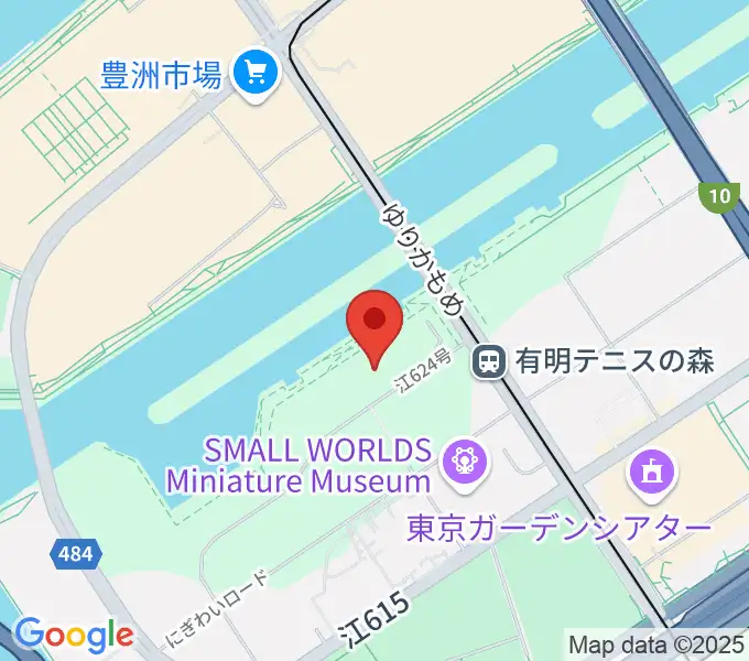 ライブドア アーバンスポーツパークの地図