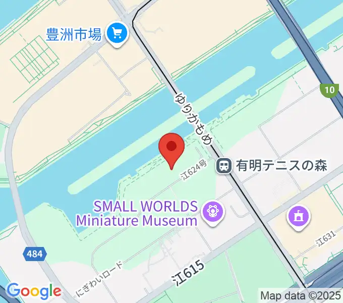 ライブドア アーバンスポーツパークの地図