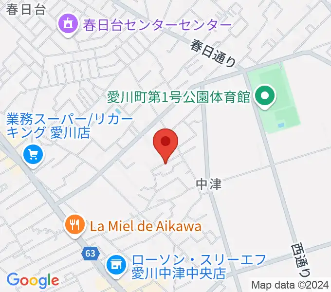 みほピアノ教室の地図