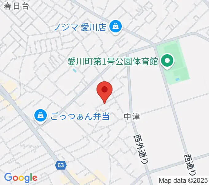 みほピアノ教室の地図