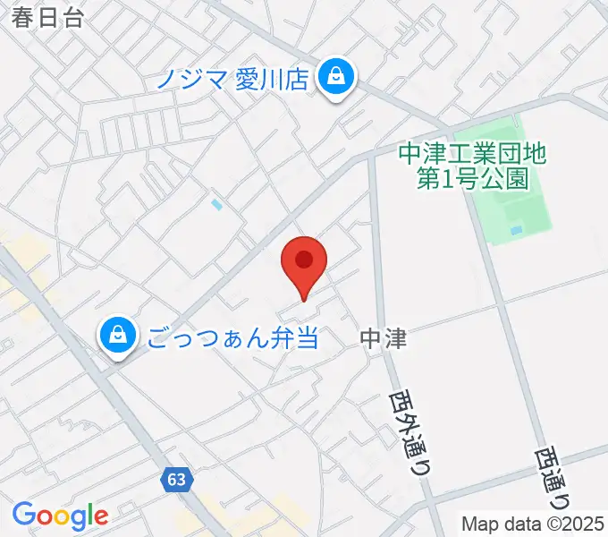 みほピアノ教室の地図