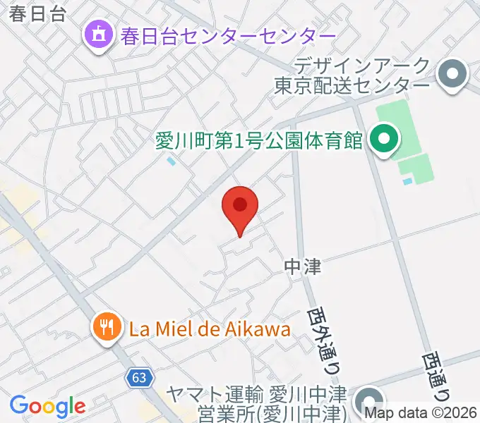 みほピアノ教室の地図