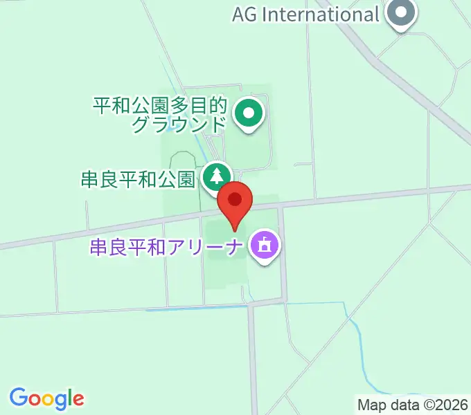 MORI オールウェーブ スタジアムの地図