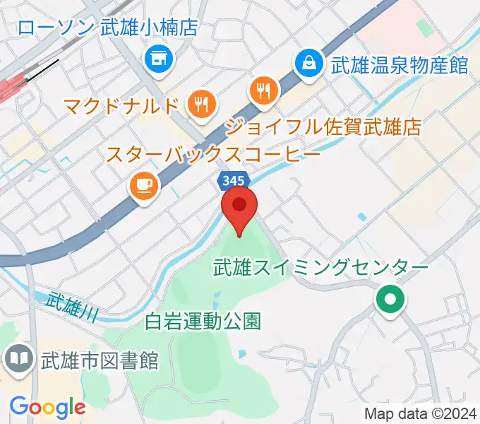 ケーブルワン・スポーツパークの地図