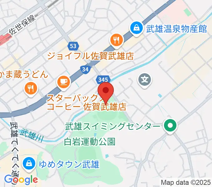 ケーブルワン・スポーツパークの地図