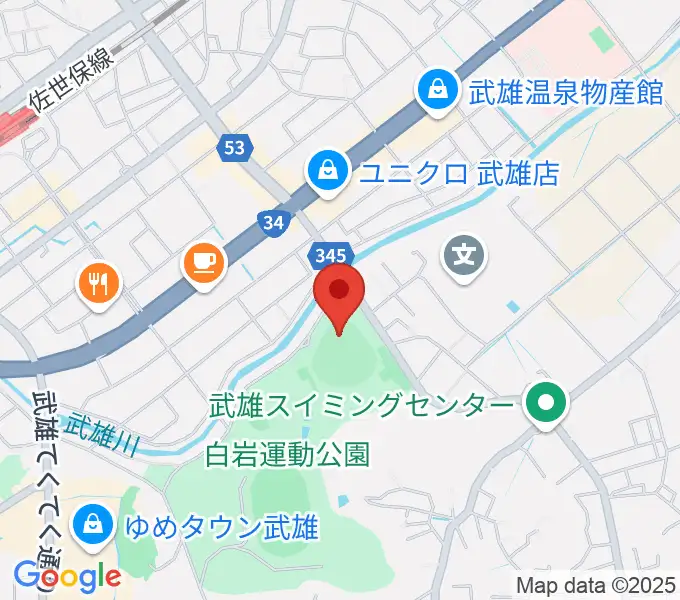 ケーブルワン・スポーツパークの地図