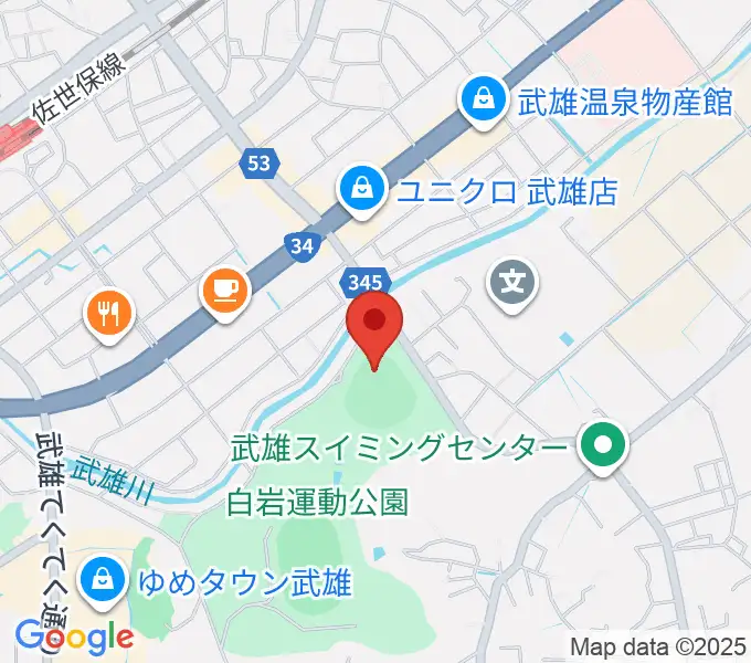 ケーブルワン・スポーツパークの地図