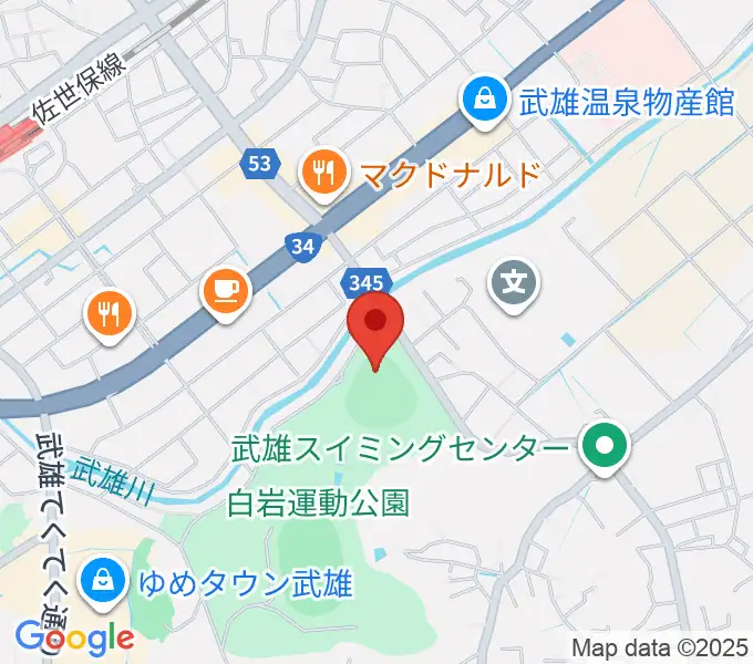 ケーブルワン・スポーツパークの地図