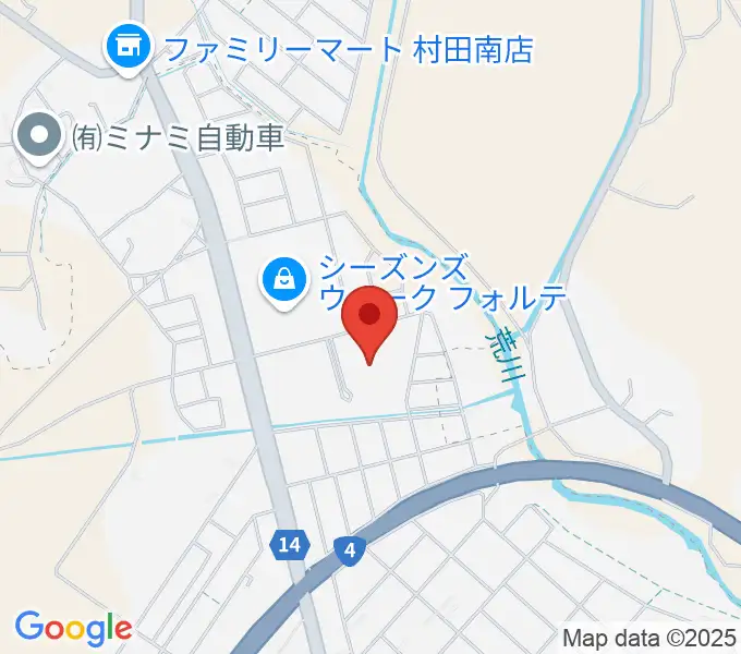 ヒルズはねっこアリーナの地図