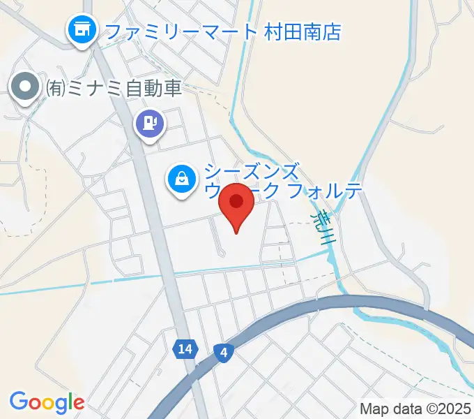 ヒルズはねっこアリーナの地図