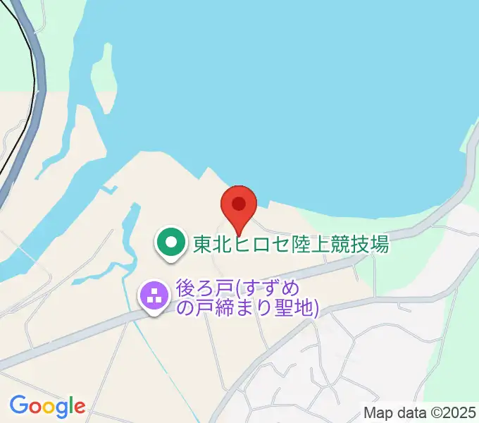 東北ヒロセ野球場の地図