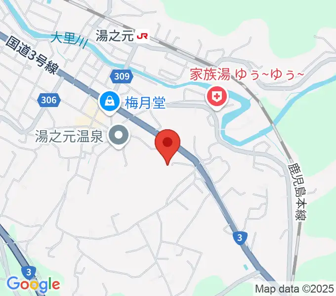 中村商会スタジアムの地図
