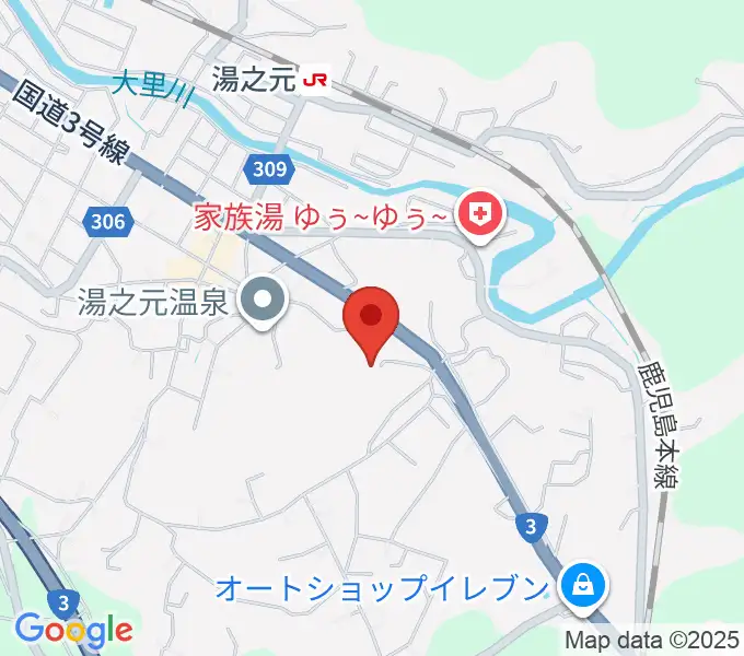 中村商会スタジアムの地図