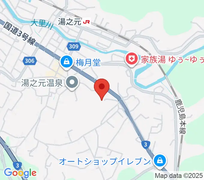 中村商会スタジアムの地図