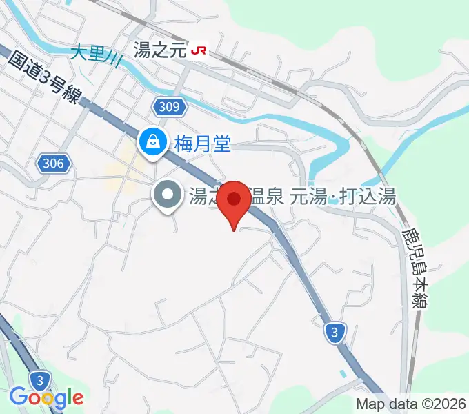 中村商会スタジアムの地図