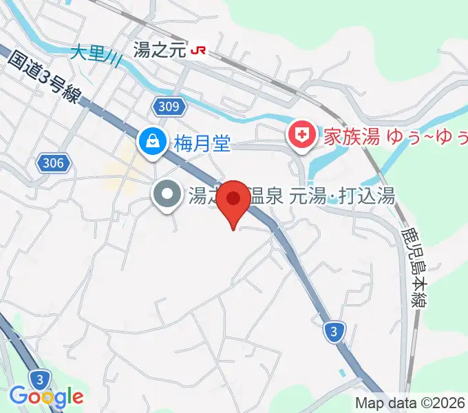 中村商会スタジアムの地図